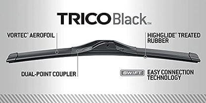 Diamond 22" + 20" Super Premium Automotive Replacement Windshield Wiper Blades (22" + 20" Pair Pack (Pack of 2) / Ultimate)