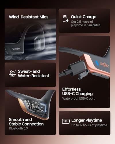 OpenRun Pro 2 Mini Bone Conduction Sport Headphones (Rose Gold Gift Edition / Mini)