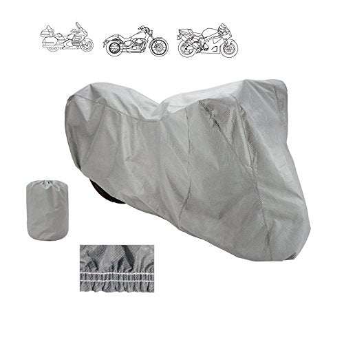 Motorcycle Storage Cover for Small Scooter Motorcycle Motorbike Fit up to 72" L (Fits up to 72"L)