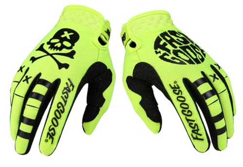 Dirt Bike Motorcycle Gloves for Men Women Finger Touchscreen Motorbike Gloves for BMX ATV MTB Riding (Small / G02)