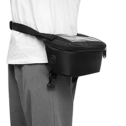 Handlebar Bag Storage Bag Compatible with ADV 350 XMAX 300 Xmax 125 TMAX GTS GTV LX 50 125 250 300 750 350 Sprint Scooter Waterproof phone bag