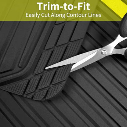 Yellow Car Mats Metallic (Black Yellow)
