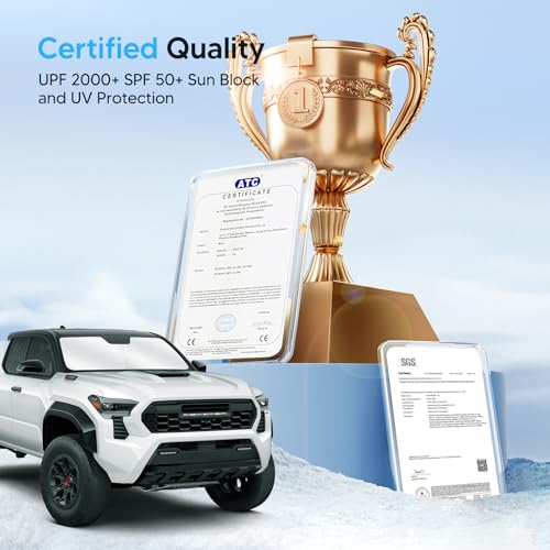 Windshield Sun Shade for 2019 (For Toyota RAV4 2019-2026)