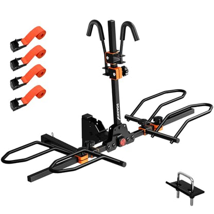 Platform 2 EBike Rack for Car Hitch Bike Rack for SUV RV Trucks Carrier Bicycle Car Racks 2 (EBIKE RACK)