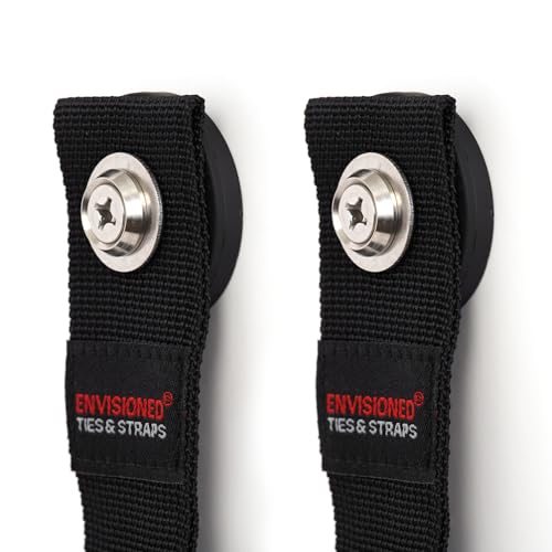 Black Heavy Duty Magnet for Hanging Straps (Magnet for Hanging Straps (2 Pack))