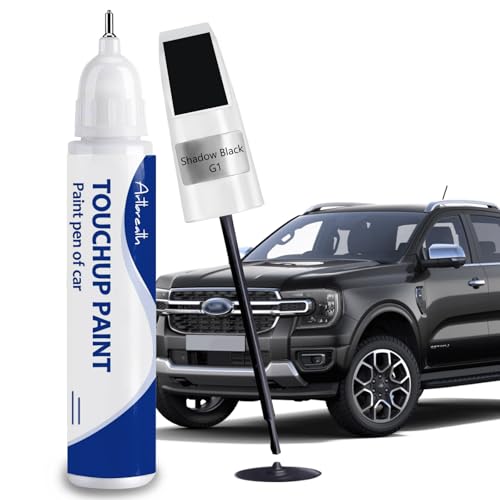Shadow Black G1 Touch Up Paint for Ford OEM Color Match Car Paint Pen (Shadow Black(G1))
