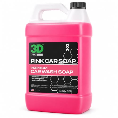 Pink Car Wash Soap (128 Fl Oz (Pack of 1))