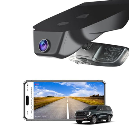 4K Dash Cam Custom fit for GMC Yukon (Model A Front 4K Only)