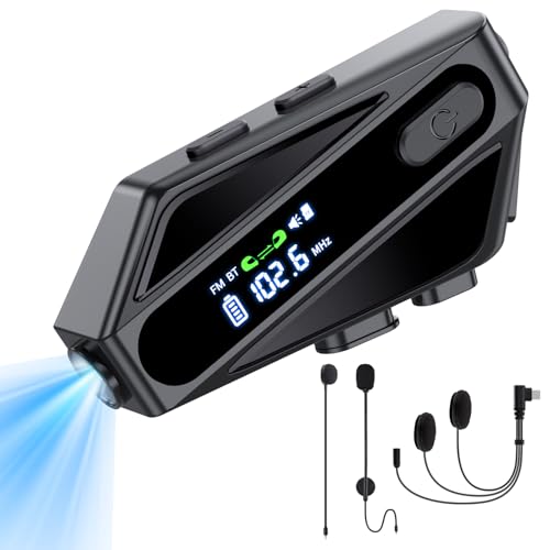 Motorcycle Helmet Bluetooth Headset (Black)