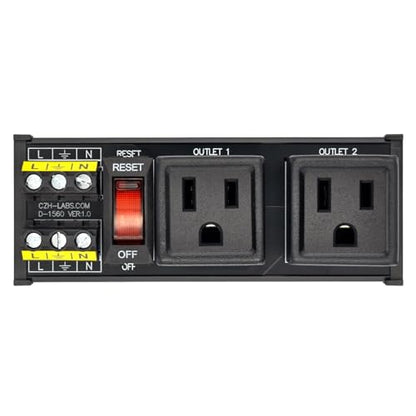 DIN Rail Mount AC 120V NEMA 5 (D-1560T)