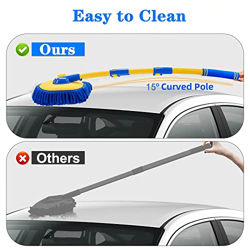 Scratch Free Car Wash Brush (Blue-002)