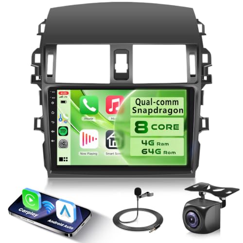 8 Core 4G+64G Car Stereo Radio for Toyota Corolla 2009