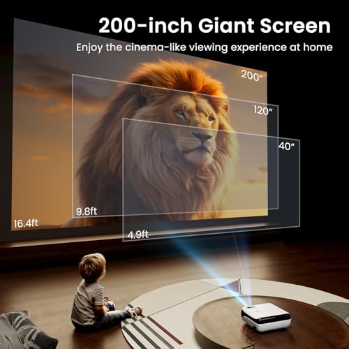 Native 1080P Outdoor Smart Projector (Standard)