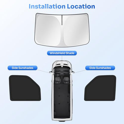 Window Shades for 1992 (Ford Econoline E-Series 1992-Present)