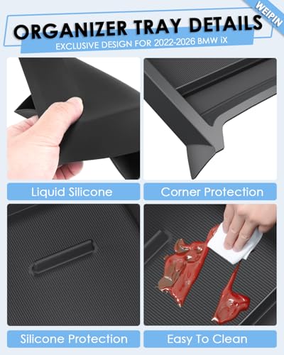 For BMW iX Lower Console Tray (Lower 1 Center Console)