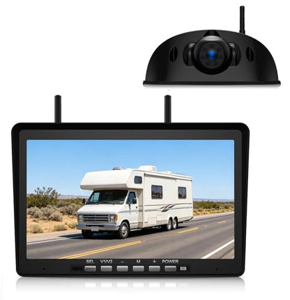 Wireless RV Backup Camera System with 10.1 (10.1"-1 Cam)