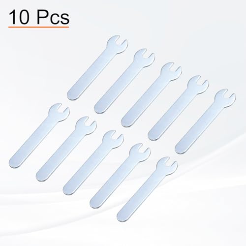 10pcs Small Wrench Open End Wrench 5.5x66x1.5mm Metric U (5.5x66x1.5mm)