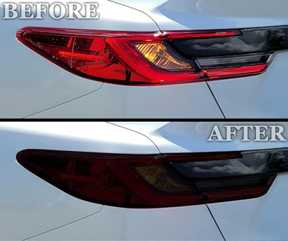 Rear Taillight Tail Light Tint Kit PPF Compatible with Toyota Camry 2025 (Rear Kit / Dark Smoke)