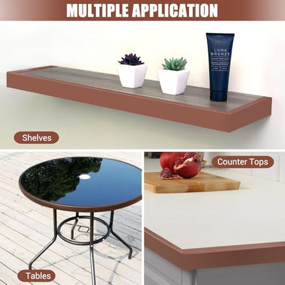 Rubber Edge Trim (Fit 1" - L20' / Brown)