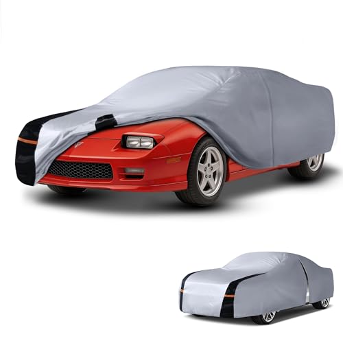Multi Layer Car Cover Custom Fit for Pontiac Firebird (W.Custom Fit Honda Odyssey / White Car Cover)
