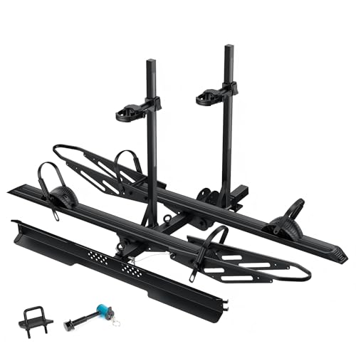 E Bike Rack with Ramp (300lbs 2-Bike with Ramp)