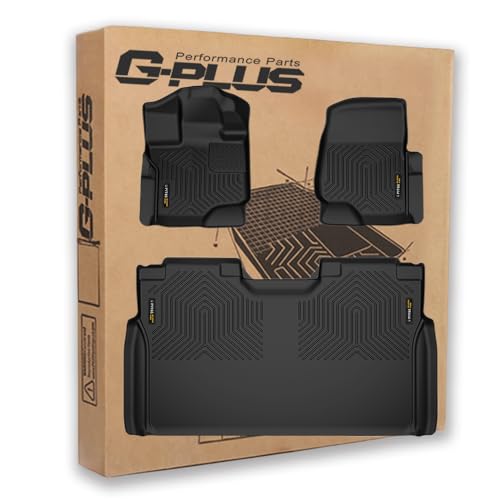 TPE Floor Mats Fit for Ford F150 2015 (15-26|Fit Ford F150 SuperCrew|3PCS)