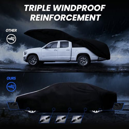 Multi Layer Car Cover Custom Fit for Cadillac DeVille (Custom fit Cadillac DeVille / Sedan car cover)