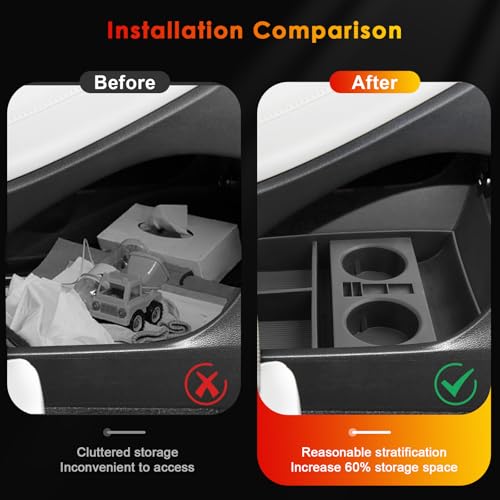 for 2024 Hyundai Palisade Lower Console Organizer for 2023