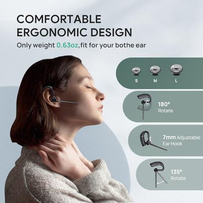 Bluetooth Headset BH71 (BH71（Carrying Case,Without Dongle） / Black)