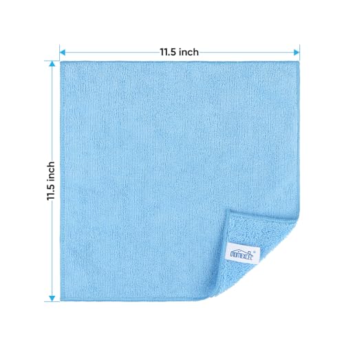 Blue Microfiber Cleaning Cloth (Blue)