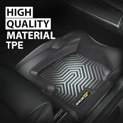 Floor Mats Fit Chevy Silverado GMC Sierra 1500 Crew Cab 1999 (99-06|Fit Silverado 1500 Crew Cab|3PCS)