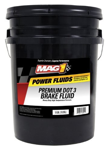 00125 DOT 3 Premium Brake Fluid (5 Gallon)