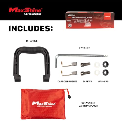 M21 Pro Dual Action Polisher & 16oz AIO Polish (6" Aio Polish)