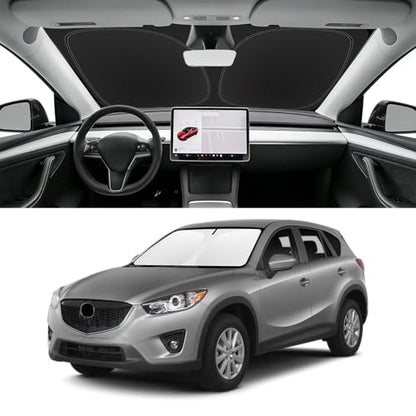 Custom Fit Windshield Sun Shade for Mazda CX5 2013 (for 2013-2016 Mazda CX5)