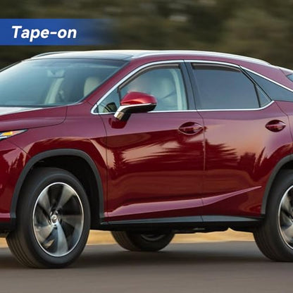 Window Visors Rain Guards for 2010 (2010-2015 Lexus RX350/RX450h)