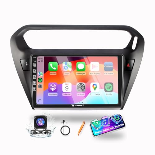 for Peugeot 301 2013 (Quad Core-4G-64G-Matte Black)