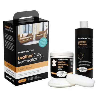 Leather Easy Restoration Kit (White / Easy Kit)