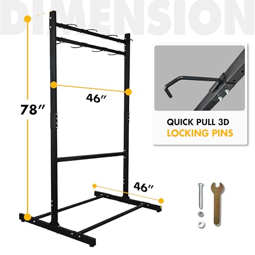 Freestanding 8 Bike Storage Rack 2 (8 Bikes)