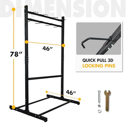 Freestanding 8 Bike Storage Rack 2 (8 Bikes)