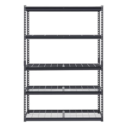 Storage Shelves (Black / 20" D x 48" W x 72" H)