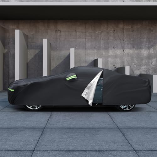 Car Cover Multi (Black / Custom Fit for Toyota Camry Honda Accord)
