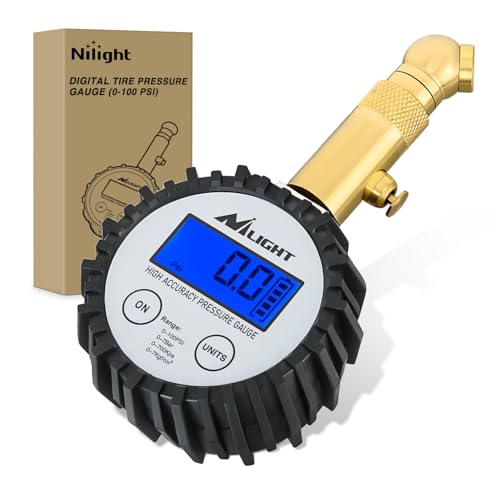 Digital Tire Pressure Gauge 100PSI ANSI 2A Certified (Digital Tire Gauge)