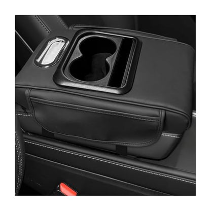 Car Center Console Armrest Pillow (Black, Normal)