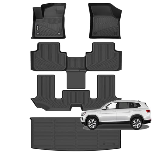 Floor Mats for VW Atlas 2018 (71 For Atlas 6 seats 2018-2026)