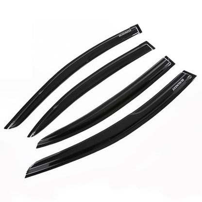 Outside Mount Window Visors Rain Guards for Honda Civic 4Dr Sedan 2012 (2012-2015)