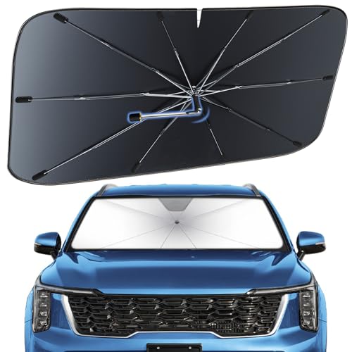 Windshield Sun Shade Umbrella for Kia Sorento 2021 (For Kia Sorento 2021-2026)