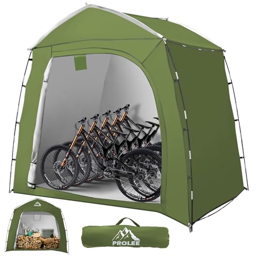 Bike Storage Tent for 4 (Arch Green - XXL for 4-5 Bikes)