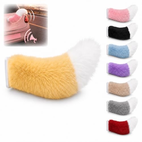 Fluffy Car Tail (Yellow)