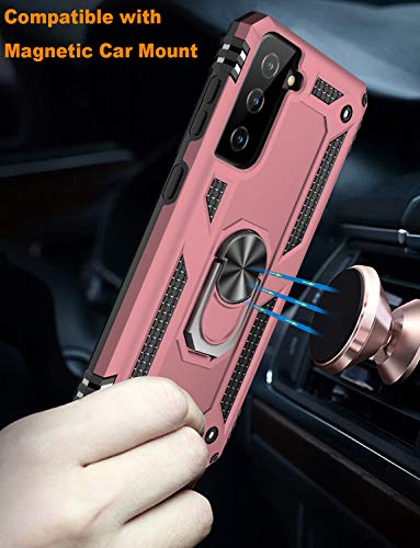 for Galaxy S21 Case (Galaxy S21 (Small 6.2") / Rose Gold)