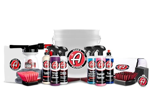 Adam's Essential Car Wash Kit (Essential (17-Item))
